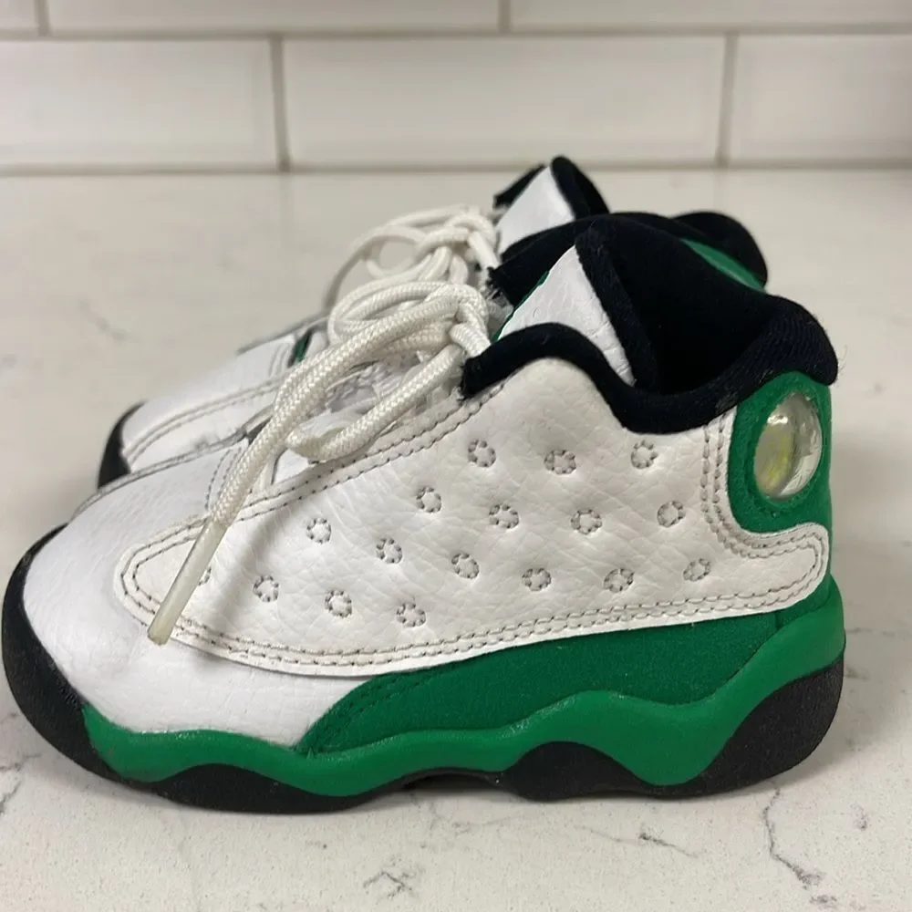 Nike Air Jordan 13 Retro baby  414581-113 Sneaker Lucky Green Jordan’s Size 5C